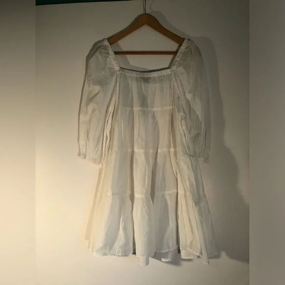 NWT J. Crew tiered mini dress - Picture 2 of 5